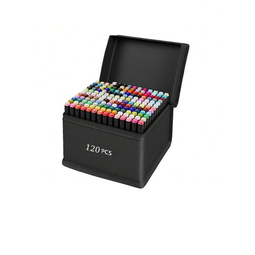 120 colour brush pens set - 120, dual