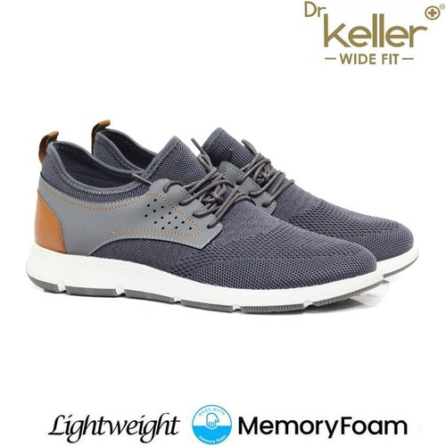 Mens memory foam trainers - foam,