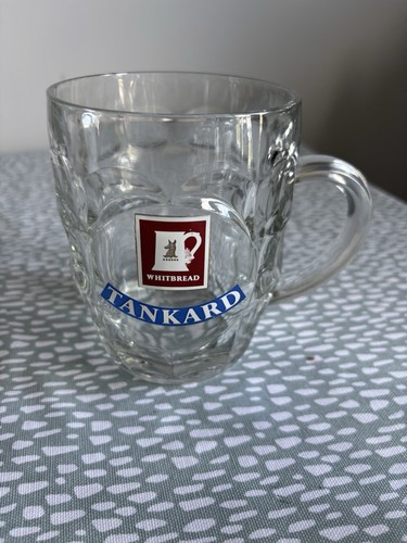 Whitbread trophy beer - trophy, glass