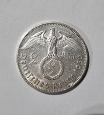 2 Reichsmark 1939 A Silver