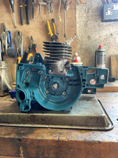 Makita DCS520 Chainsaw Crank Case, Crank Shaft, Piston and Cylinder Assembly 