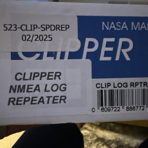 Nasa marine clipper log - nasa,
