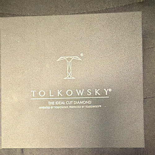 Tolkowsky 18ct gold - 18ct, diamond