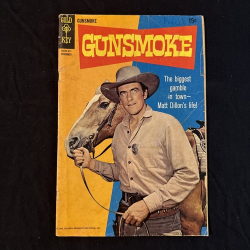 Gunsmoke gold key comic - gold,