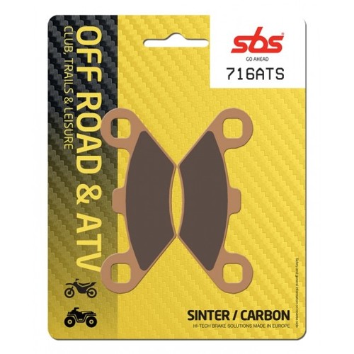 Sbs atv brake pads p716ats - brake,