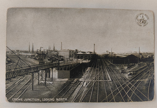 Crewe junction looking north - crewe,