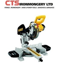 DEWALT DCS365N Mitre Saw (Body Only) Cordless 18V 184mm