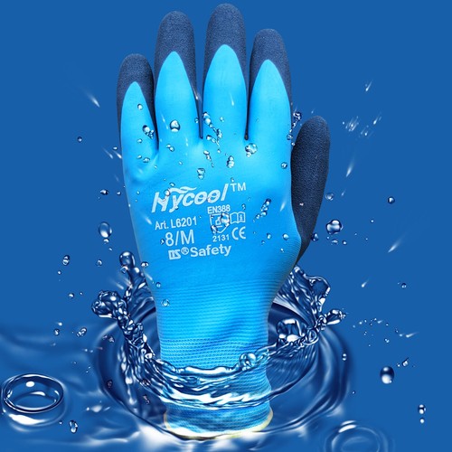 Waterproof work gloves fully - work,