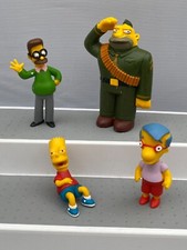 The Simpsons PVC Figures x4