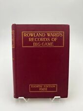 Rowland Ward's Records of Big