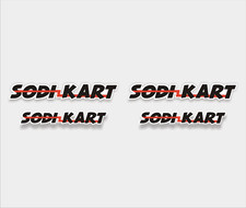 Sodi kart decals - 4x,