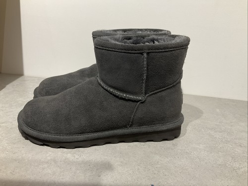 Bearpaw alyssa grey suede - bearpaw,
