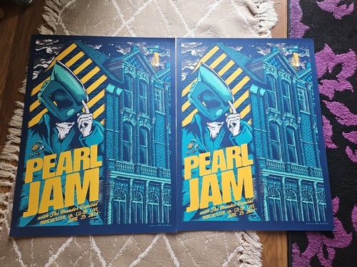 Pearl jam poster manchester - pearl,