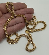 24k 5mm gold rope chain - 5mm,
