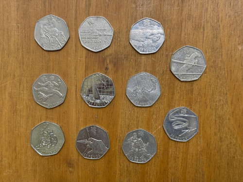 50p london olympics - 2012, coin