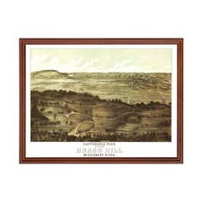 Old Map of Chattanooga, TN