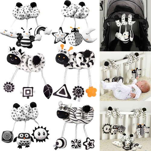 Baby spiral rattle toy - toy, crib