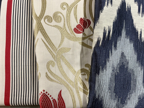 Fabric bundle ikat floral - ikat, and