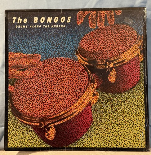 The bongos drums along - "drums,