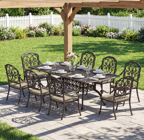 Vintage garden dining - vintage, set
