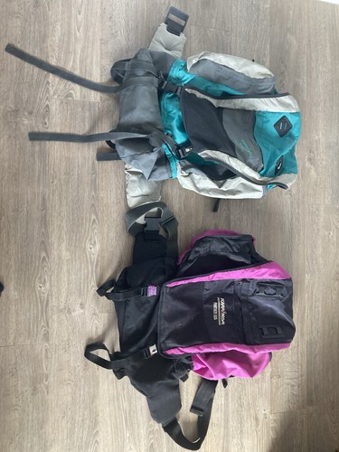 Retro hiking backpacks - hiking,