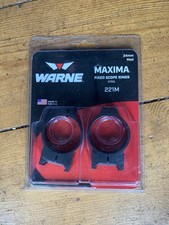 Warne  Medium 34mm scope Rings