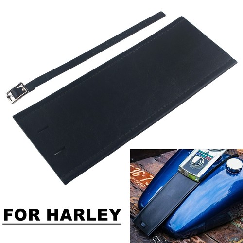 Plain black gas tank panel - plain, bib