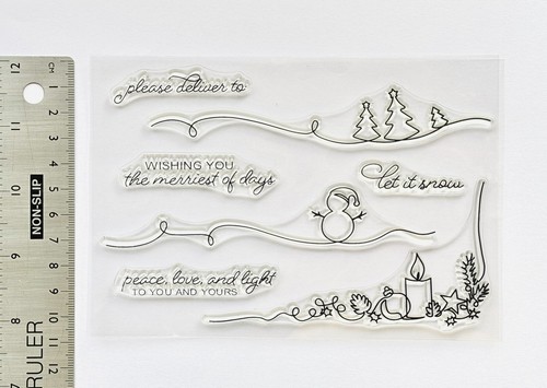 Clear rubber stamps - , christmas