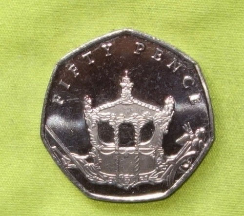2018 isle man 50p sapphire - of,