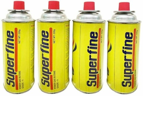 Butane gas can canisters - gas,