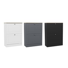 Modern drawer shoe cabinet - modern, 2