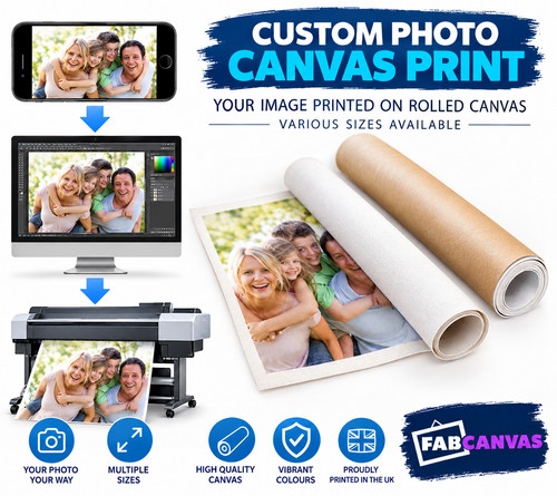 Custom photo canvas - canvas, print