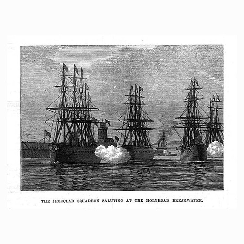 Holyhead royal navy iron clad - holyhead,