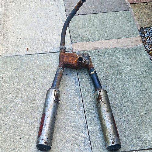 Vintage micron power exhausts - power,