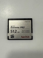 SanDisk Extreme PRO CFast 2.0 Memory Card 525MB/s 512 GB