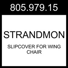 IKEA STRANDMON Slipcover For