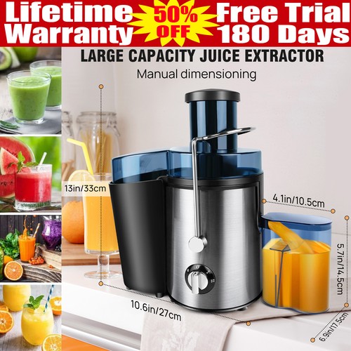 Power juicer machine whole - juicer,