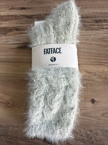 Womens grey fat face cable - fat,