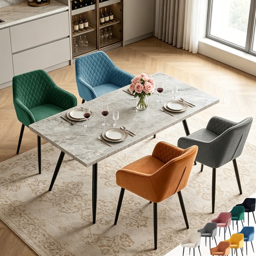 Wooden dining table - dining,