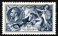 GEORGE V MINT 10/ RE ENGRAVED