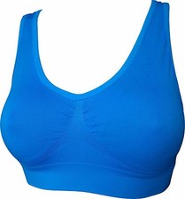 Seamless Comfort Yoga Sports Stretch Bra Comfortable Crop Top Vest Sleep in Bra