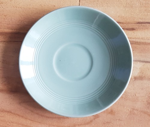 Woods ware beryl saucers - woods,