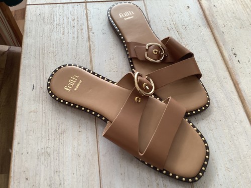 Faith leather sandals size - leather,