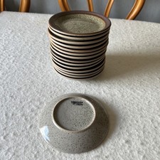 Purbeck pottery biscuit plate - purbeck,
