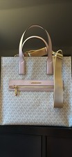 Michael Kors Beige Pink Logo
