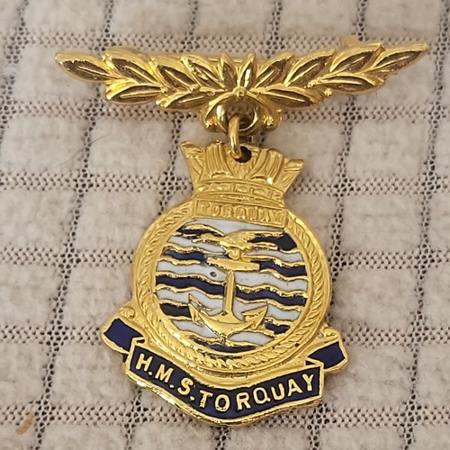 Vintage royal navy brooch - vintage,