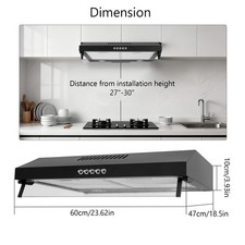 Top & Rear Vented Wall Mount