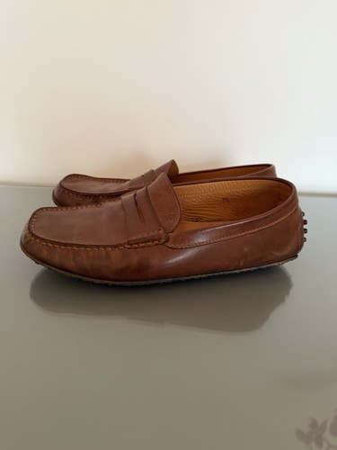Tod leather loafers driving - leather,