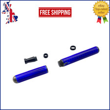 VINTAGE UNBRANDED BLUE ENAMEL EYEDROPPER FOUNTAIN PEN FOR PARTS MADE IN GERMANY