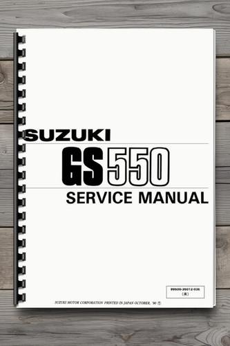 Suzuki gs550 service - suzuki, repair